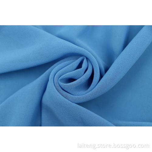 100%Polyester Silky Creutti Chiffon Fabric